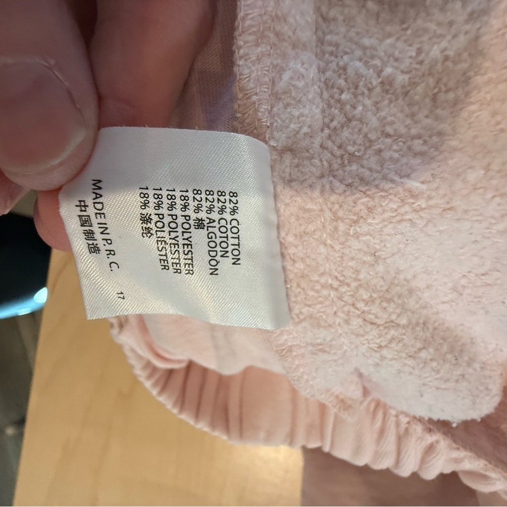 Brandy Melville Light Pink Sweatpants Cozy Joggers - Picture 6 of 6